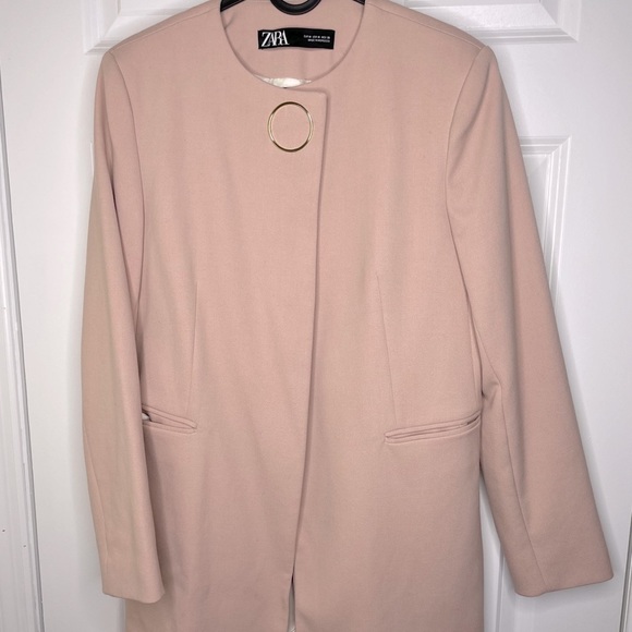 ZARA Women’s Pink Coat - Picture 2 of 10